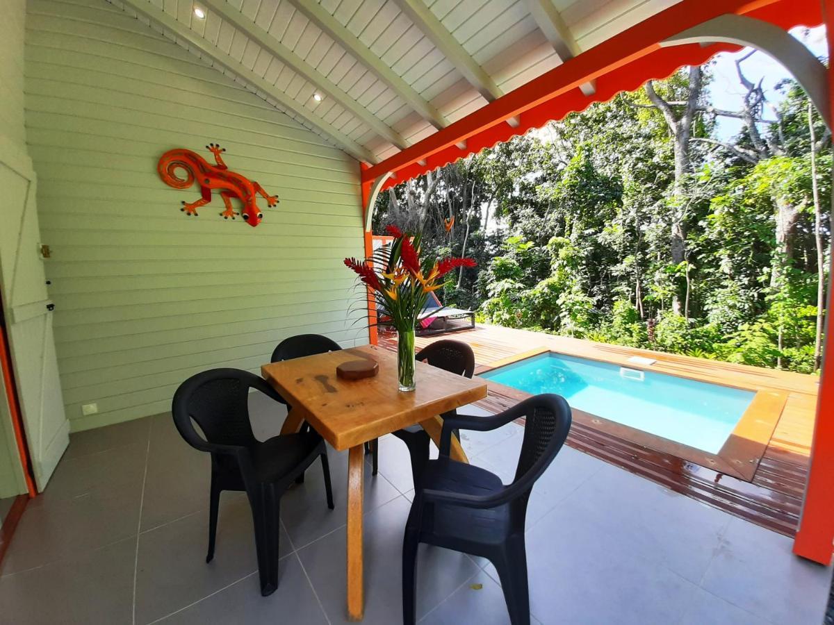 Caraibes Cottages Corail Piscine Privee A 900M De La Plage De Grande Anse Deshaies Dış mekan fotoğraf