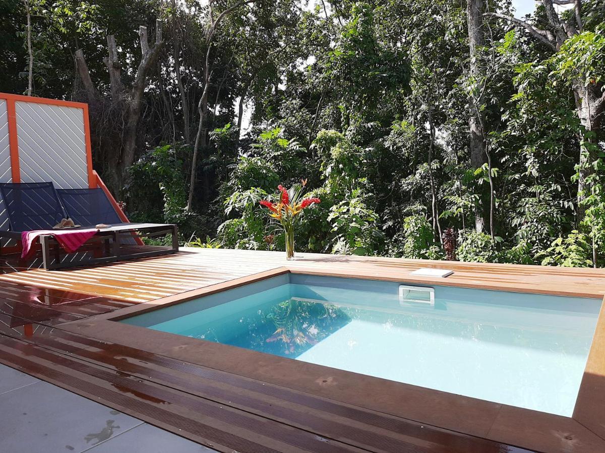 Caraibes Cottages Corail Piscine Privee A 900M De La Plage De Grande Anse Deshaies Dış mekan fotoğraf