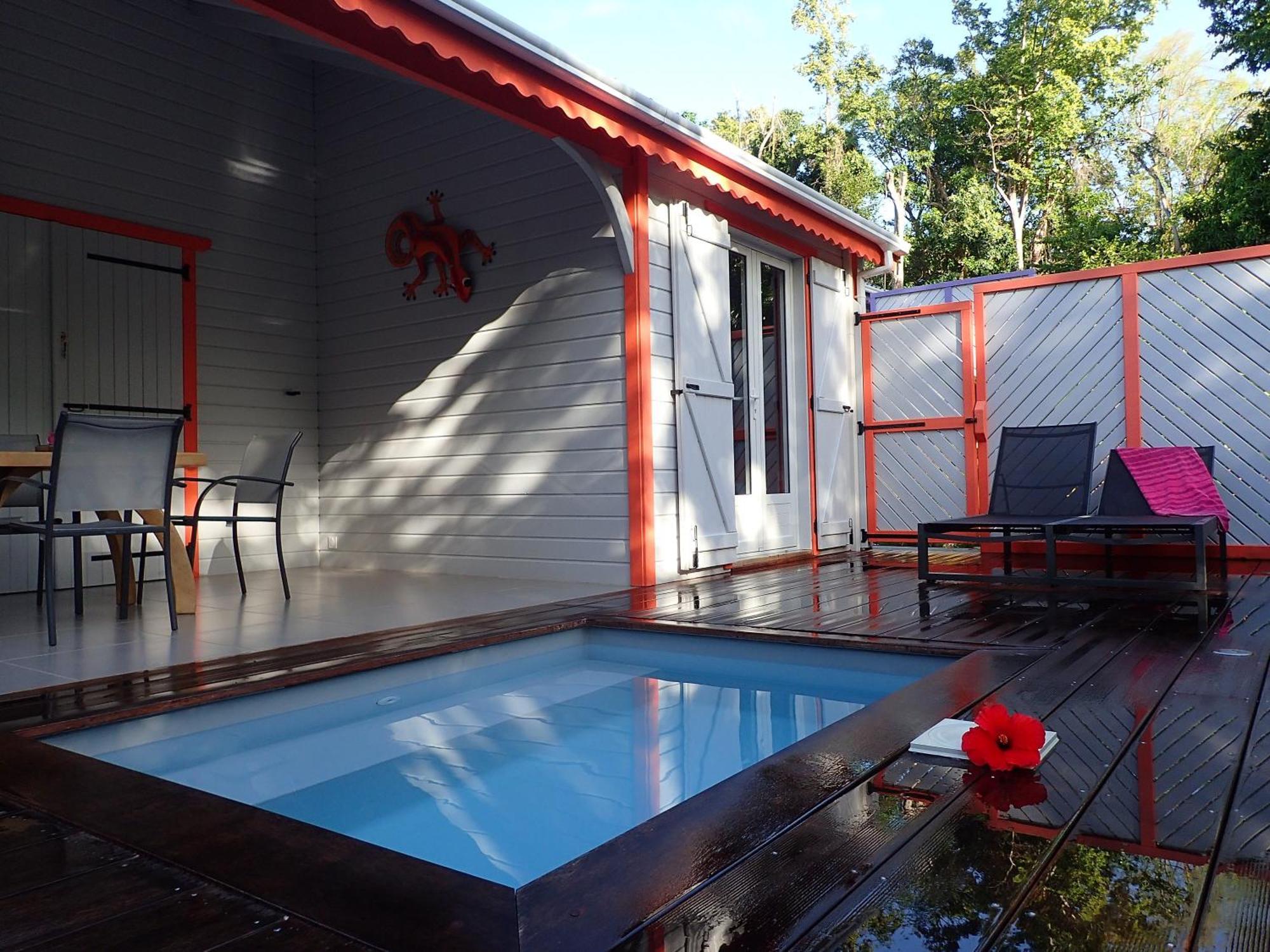 Caraibes Cottages Corail Piscine Privee A 900M De La Plage De Grande Anse Deshaies Dış mekan fotoğraf